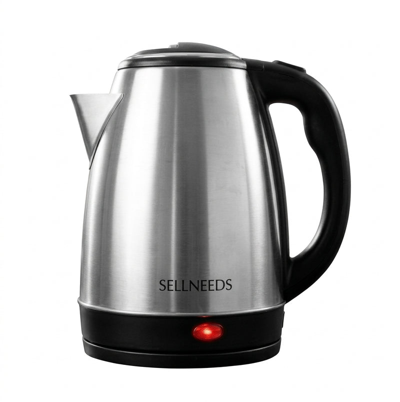 Jarra Chaleira Elétrica Em Inox 110V - Ferve Água Em Minutos Para Café e Chá