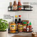Kit 2 Prateleiras Suporte Multiuso Alto Adesivo Parede Organizador Oferta