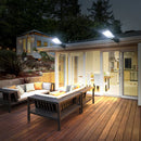 Refletor LED Solar Com Sensor De Movimento Ultra Potente Prova D'Água