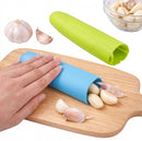 Descascador De Alho Em Silicone Tubo Prático Sem Cheiro Nas Mãos - "Leve 2 com Desconto"