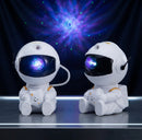 Projetor De Galáxia Astronauta Luminária LED Estrelas Com Controle Remoto