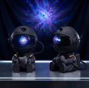 Projetor De Galáxia Astronauta Luminária LED Estrelas Com Controle Remoto