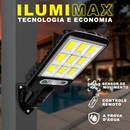 Refletor LED Solar Com Sensor De Movimento Ultra Potente Prova D'Água