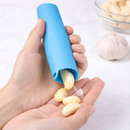 Descascador De Alho Em Silicone Tubo Prático Sem Cheiro Nas Mãos - "Leve 2 com Desconto"