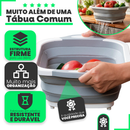 Bacia Retrátil e Tábua de Corte Muito Útil Fácil de Guardar