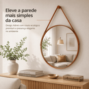 Espelho para Quarto/Banheiro de parede decorativo - Com Alça