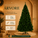 Árvore De Natal Pinheiro 210cm 600 Galhos Cheia Premium Verde