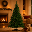 Árvore De Natal Verde Tradicional Pinheiro Fácil Montagem Promoção