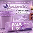 Pack Saco Lixo Lavanda Para Pia e Banheiro Fragrância Duradoura!!