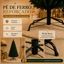 Árvore De Natal Pinheiro 210cm 600 Galhos Cheia Premium Verde