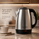 Chaleira Elétrica Jarra Café Chá Inox 110v
