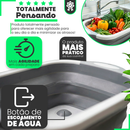 Bacia Retrátil e Tábua de Corte Muito Útil Fácil de Guardar