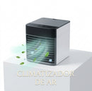 Mini Ventilador Climatizador Ar Condicionado Portátil USB Mesa Promoção