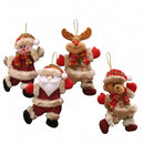 Kit 3 Enfeites De Natal Pendentes Para Árvore Decorativos Natalinos
