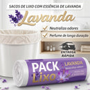Saco De Lixo Perfumado Aromático Banheiro E Cozinha Antivazamento Lavanda