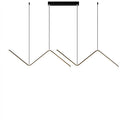 Luminária Pendente LED Raio Minimalista Alumínio Design Moderno Bivolt
