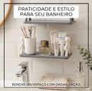 Organizador De Parede Multiuso Adesivo Não Precisa Furar Design Moderno