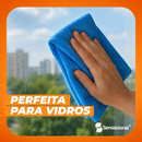 Kit 10 Flanela Microfibra Limpa Vidro Pia Pano Multiuso Tipo