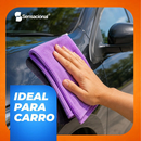 Kit 10 Flanela Microfibra Limpa Vidro Pia Pano Multiuso Tipo