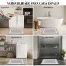 Tapete De Banheiro Absorvente Secagem Instantânea Antiderrapante Emborrachado Promoção