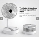 Mini Ventilador De Mesa E Mão Silencioso Recarregável Sem Fio Promoção