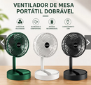 Mini Ventilador De Mesa E Mão Silencioso Recarregável Sem Fio Promoção